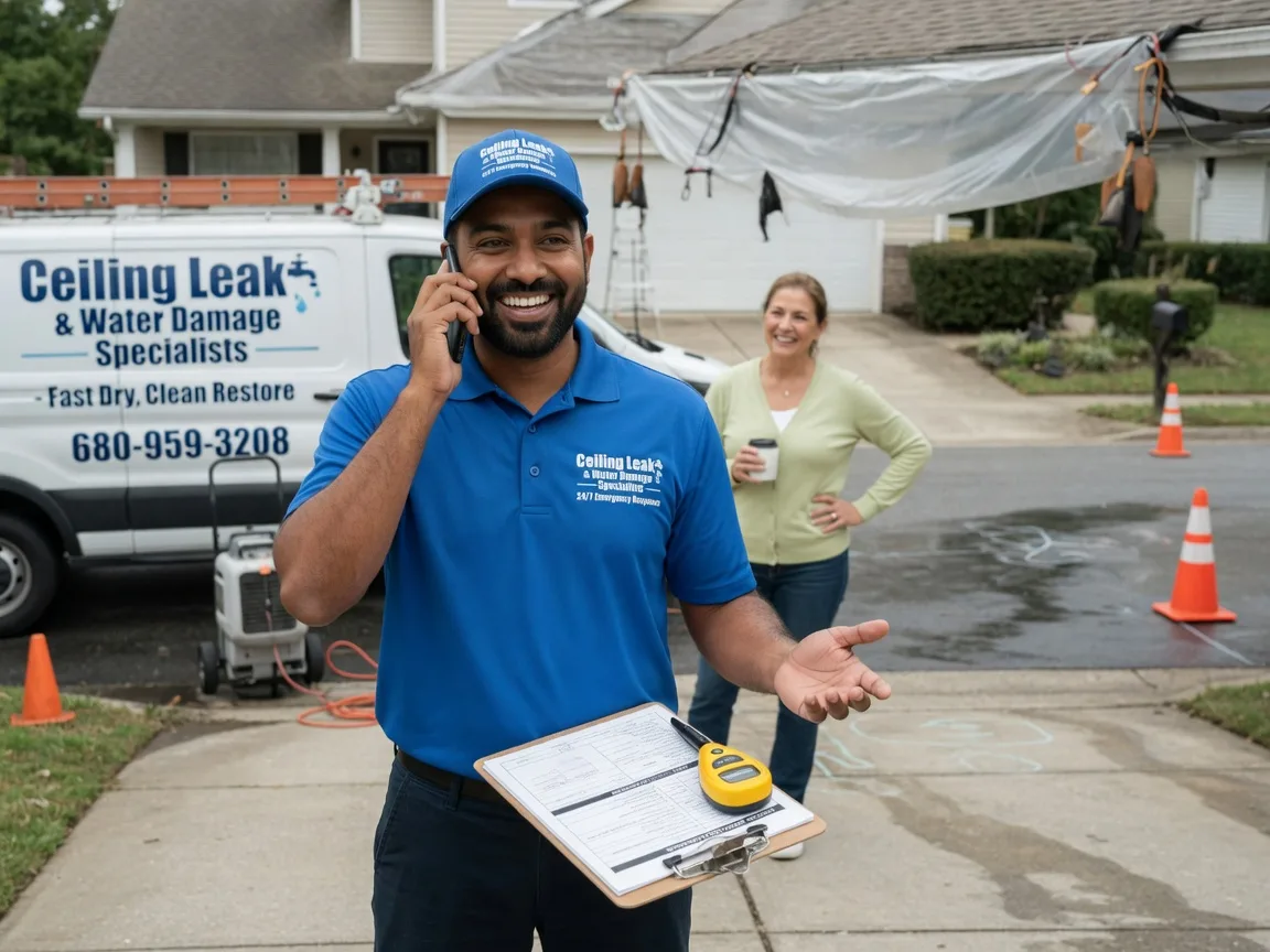 Ceiling Leak Cleanup Pasadena, MD FAQs
